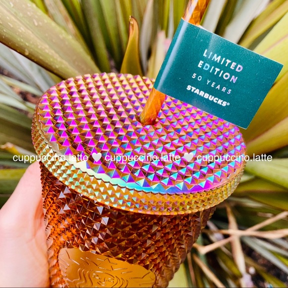 ✨NEW✨Starbucks 50th Anniversary Honeycomb Studded - Picture 5 of 9